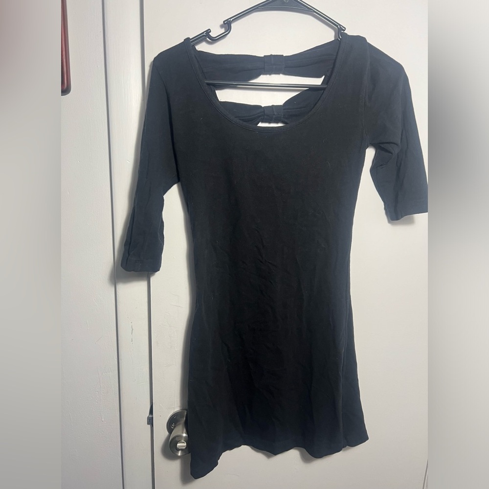 Wet Seal Elegant Black Dress